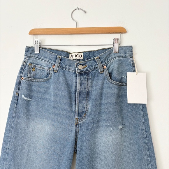 Etica Altin loose crop jeans - Picture 6 of 8